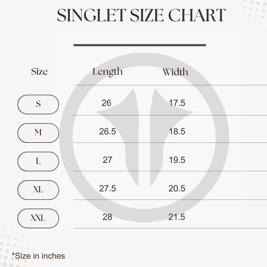Sven Activewear black running singlet size chart